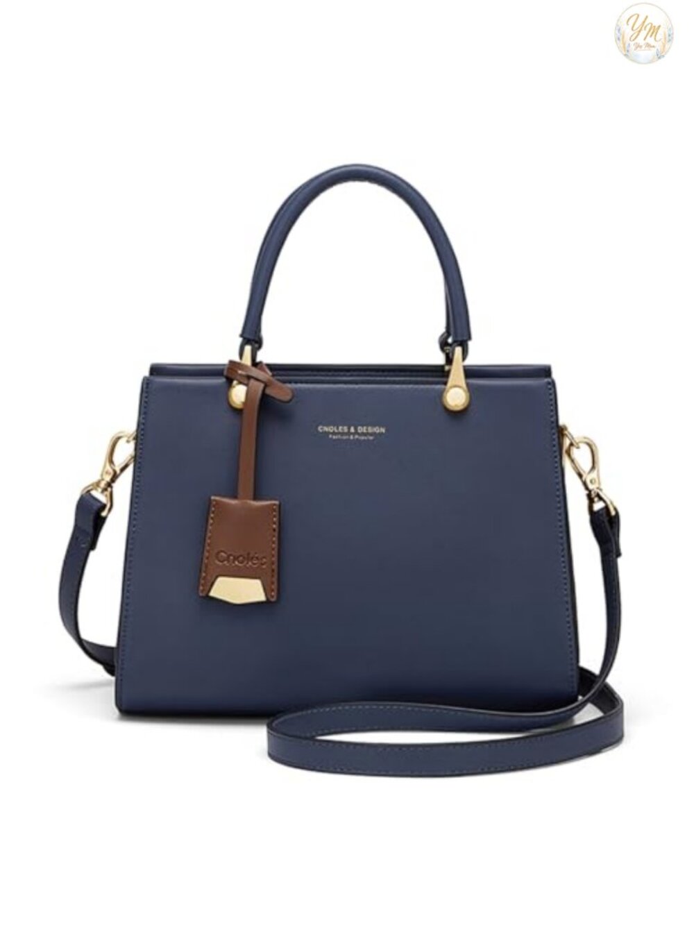 Genuine Leather Tote Satchel Shoulder Bag Adjustable Crossbody Women